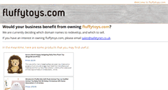 Desktop Screenshot of fluffytoys.com